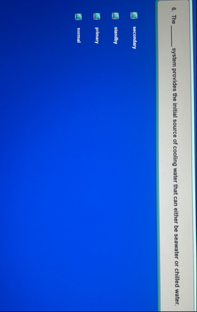 Solved The ____ system provides the initial source of | Chegg.com