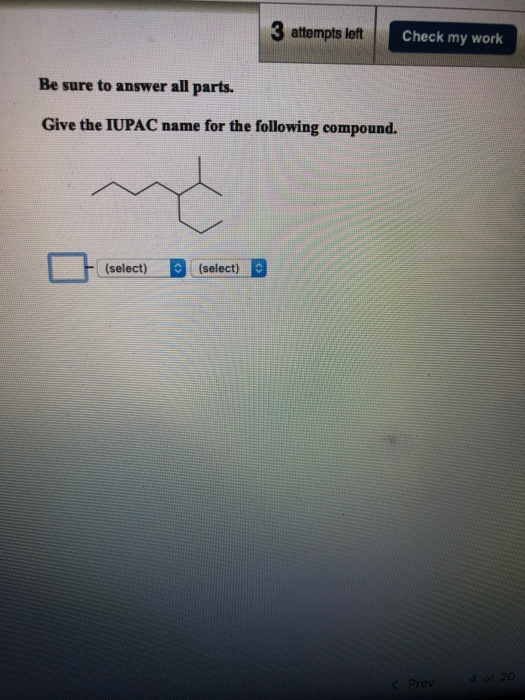 Solved 3 attempts left Check my work Be sure to answer all | Chegg.com