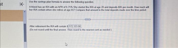 Solved Abe deposits 40 each month for 40 years in an Chegg