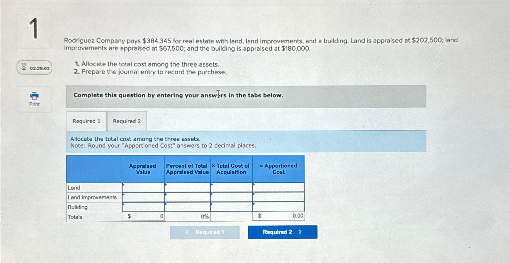 solved-1rodriguez-company-pays-384-345-for-real-estate-chegg