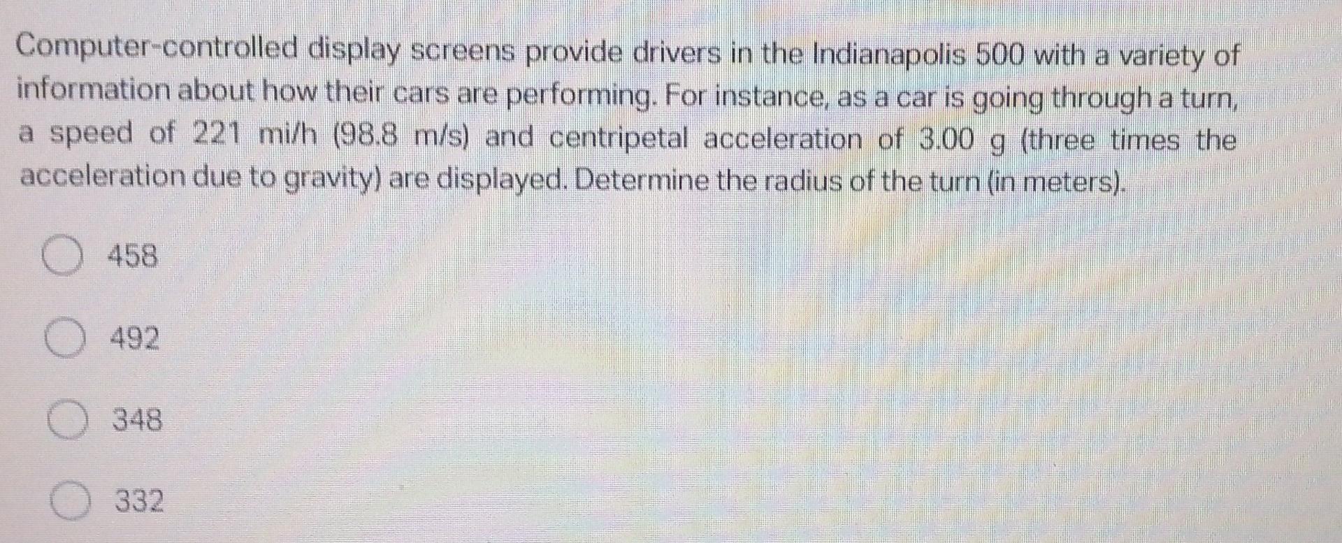 Solved Computercontrolled display screens provide drivers