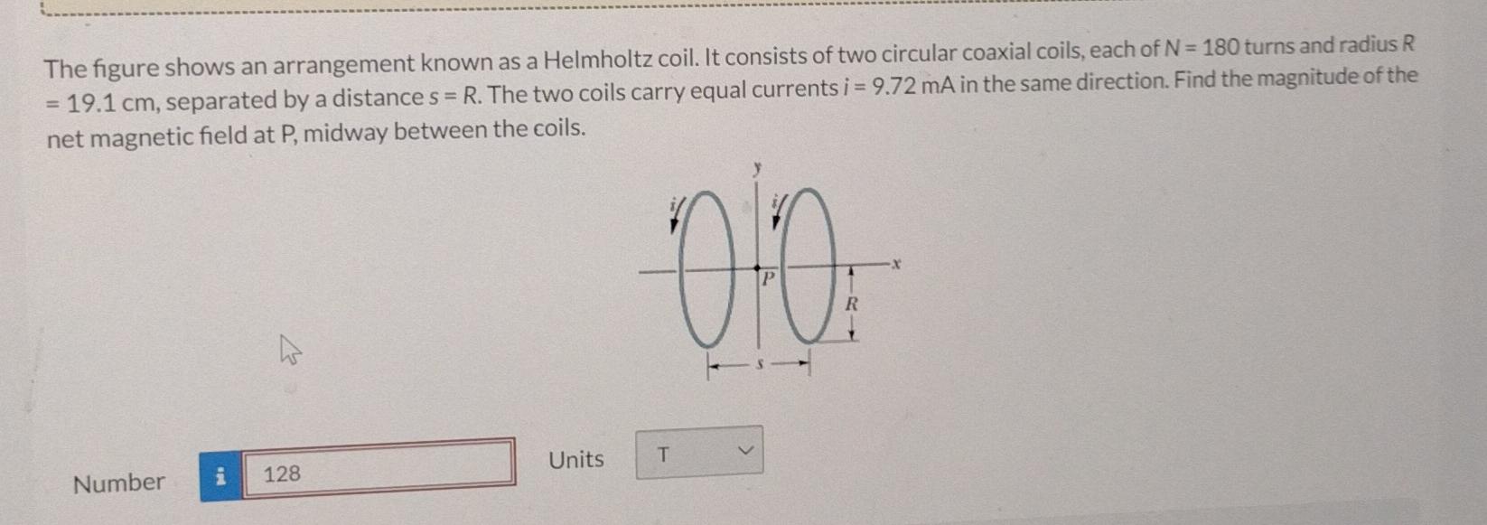 Solved The Figure Shows An Arrangement Known As A Helmholtz | Chegg.com