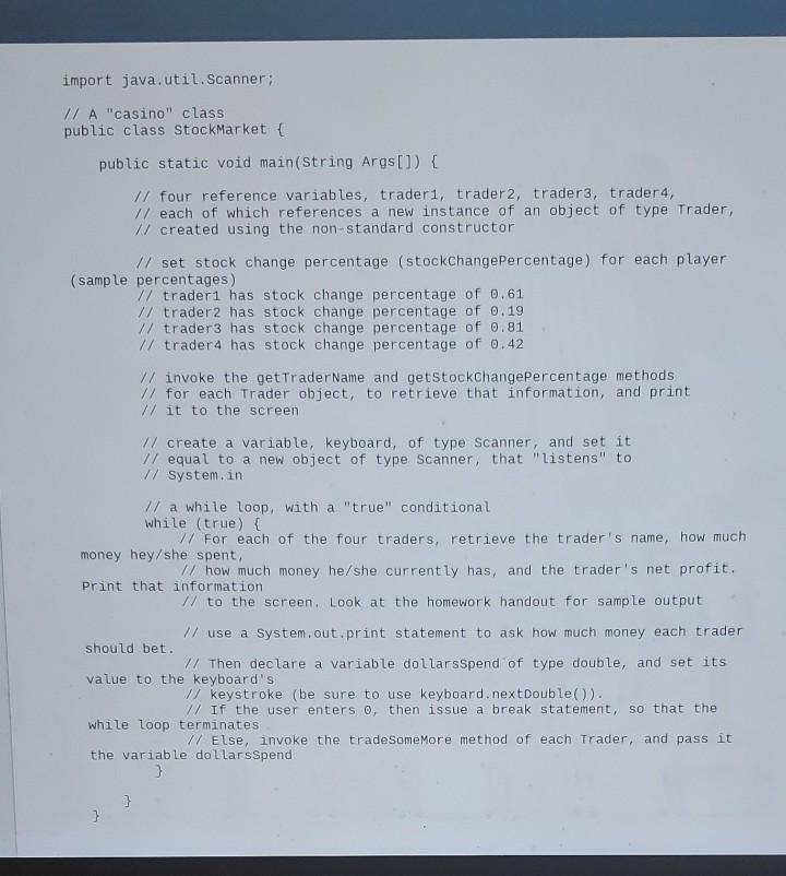 Solved 1. Writing a class Dog Java Recall from lecture that | Chegg.com