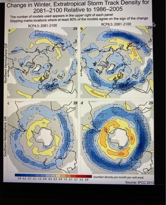 Solved Section 5: Projected Changes in Storms, | Chegg.com