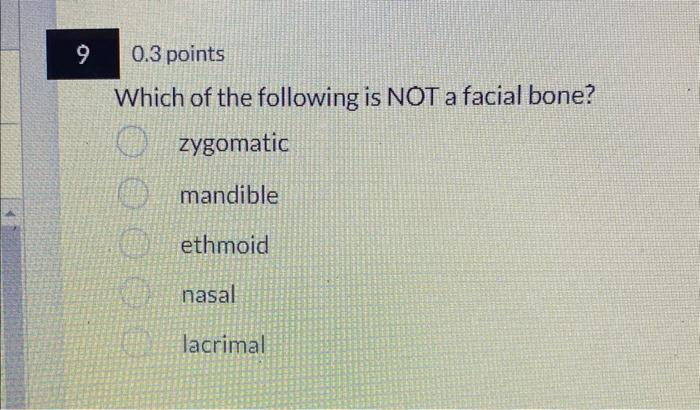 Solved Match the following cartilage types with their | Chegg.com