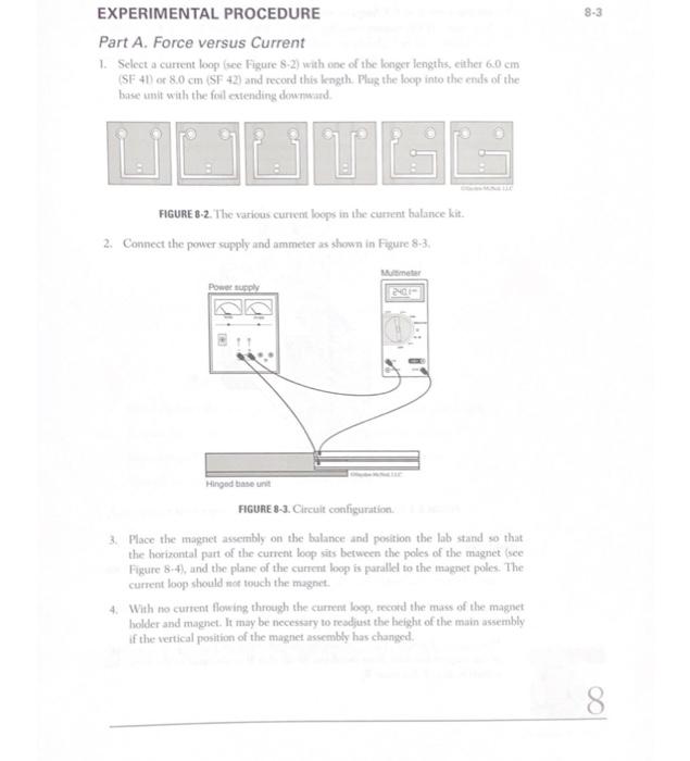 Solved Prelab 8: Current Balance Name: 1. What is the | Chegg.com