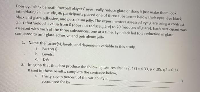 Does Eye Black Actually Do Anything?