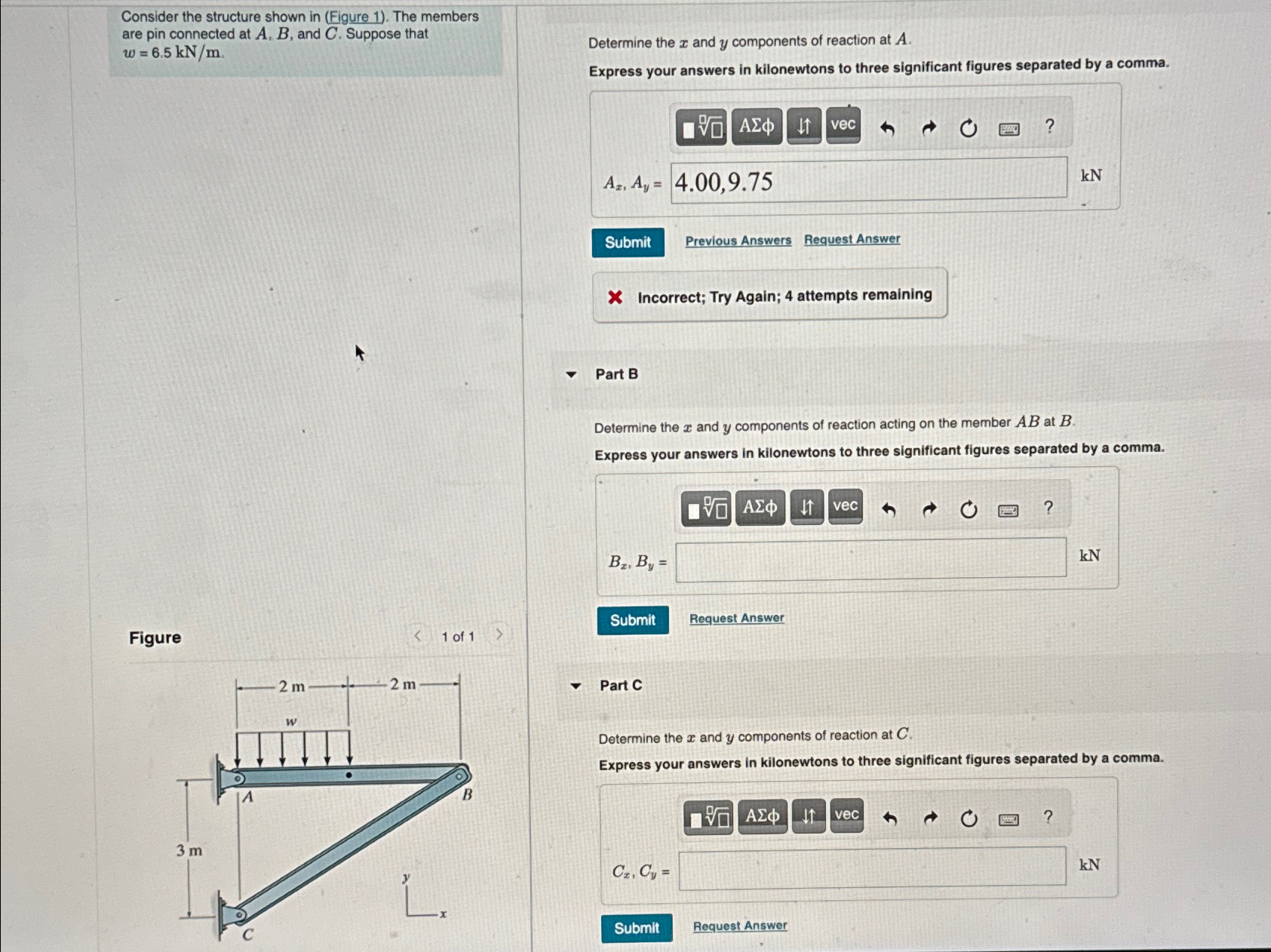Solved Consider the structure shown in (Figure 1). ﻿The | Chegg.com