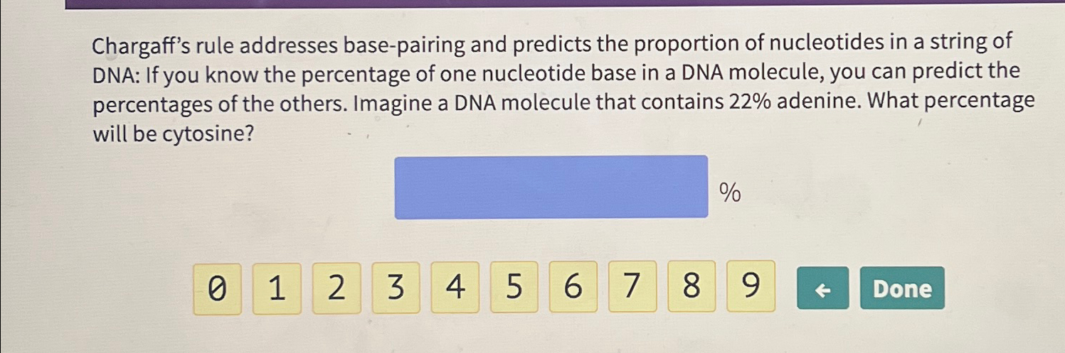 explain chargaff's rules for nucleotide pairing