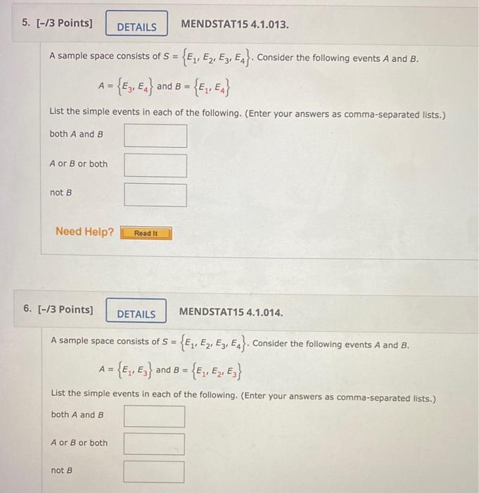 Solved 2 1 Points DETAILS MENDSTAT15 4 1 002 N A Chegg