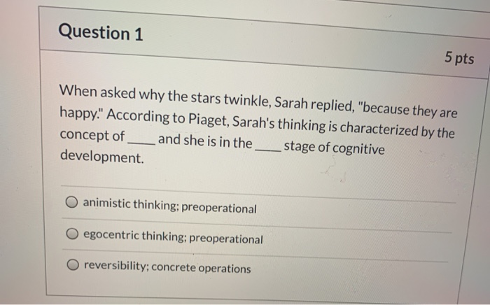 Solved Question 1 5 pts When asked why the stars twinkle Chegg