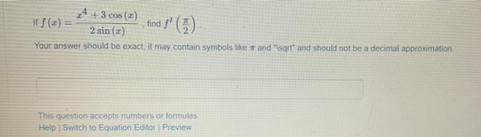 Solved Consider the function (2) = 5 sin(x) cos(x) + 2 csc() | Chegg.com