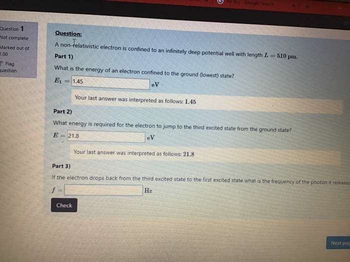 Solved hi i just wanted to see if my first two answers are | Chegg.com
