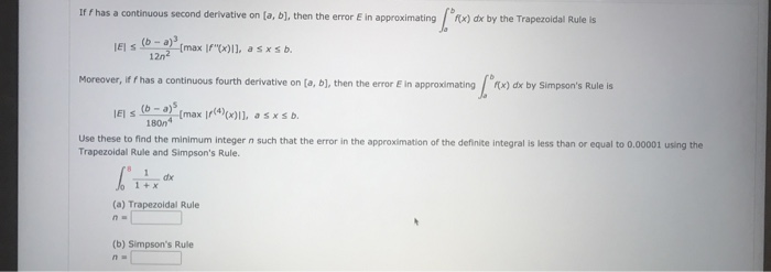 Solved IF has a continuous second derivative on (a, b), then | Chegg.com