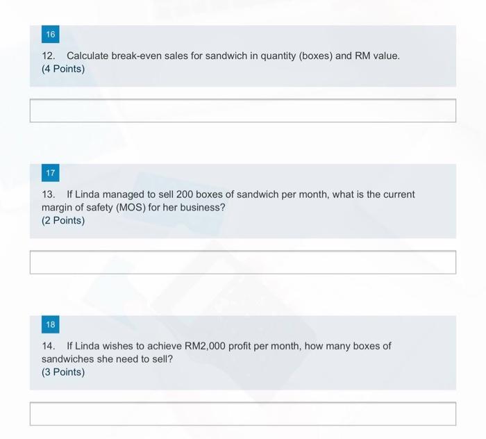 Solved SECTION B Cost-Volume-Profit Analysis Answer The | Chegg.com