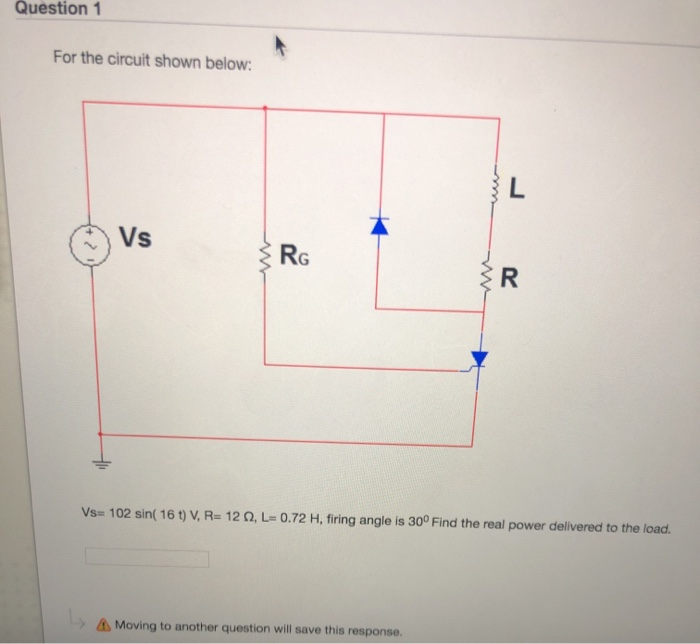 Solved Question 1 For The Circuit Shown Below Vs 102 Sin Chegg Com