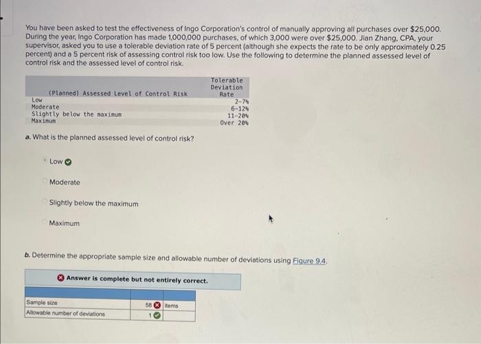 Solved You have been asked to test the effectiveness of Ingo | Chegg.com