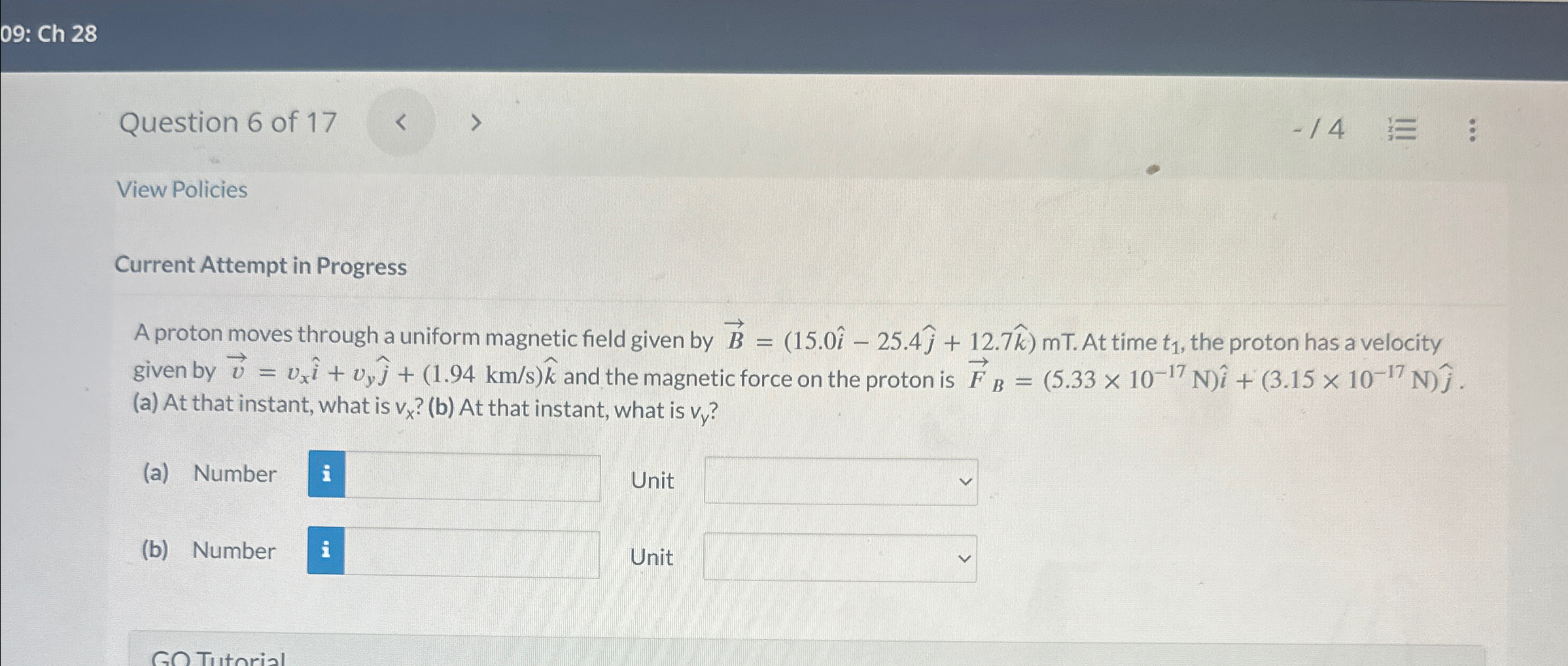 Solved 09: Ch 28Question 6 ﻿of 17-4View PoliciesCurrent | Chegg.com
