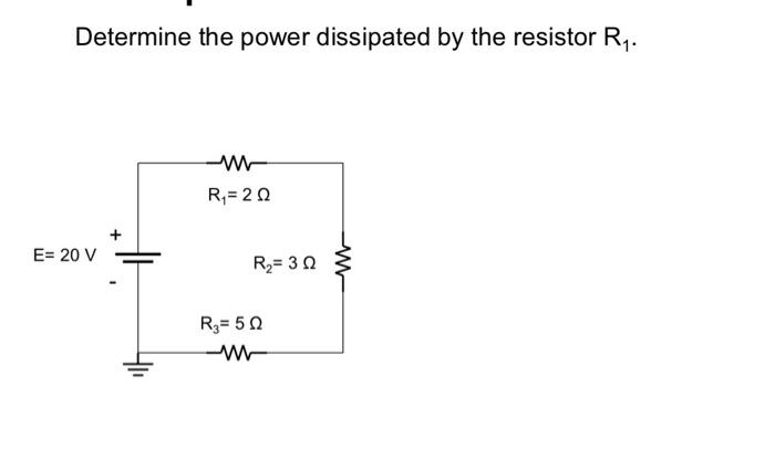 Solved Determine the voltage V1 for the following | Chegg.com