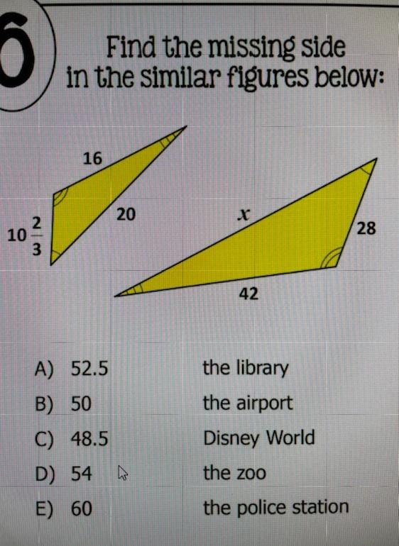 solved-1-find-the-missing-side-in-the-similar-figures-below-chegg