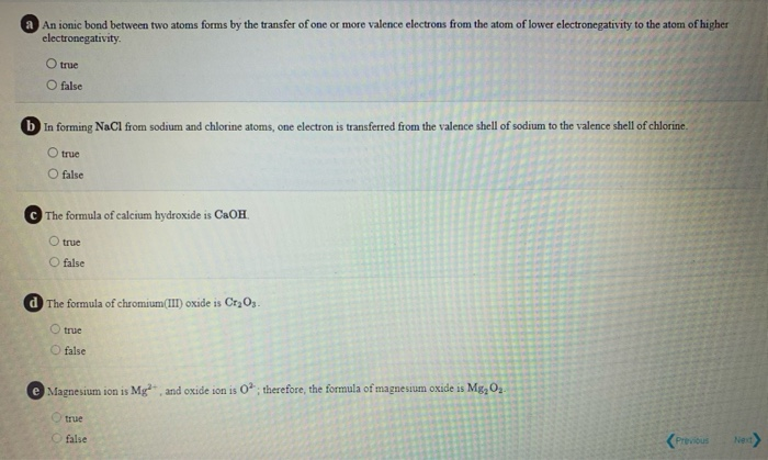 Solved a An ionic bond between two atoms forms by the | Chegg.com