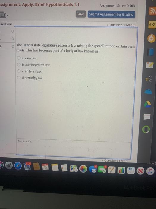 Solved Ssignment: Apply: Brief Hypotheticals 1.1 Assignment | Chegg.com