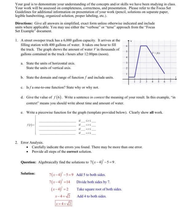 Solved Your goal is to demonstrate your understanding of the | Chegg.com