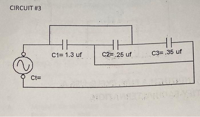Solved CIRCUIT \#3 | Chegg.com