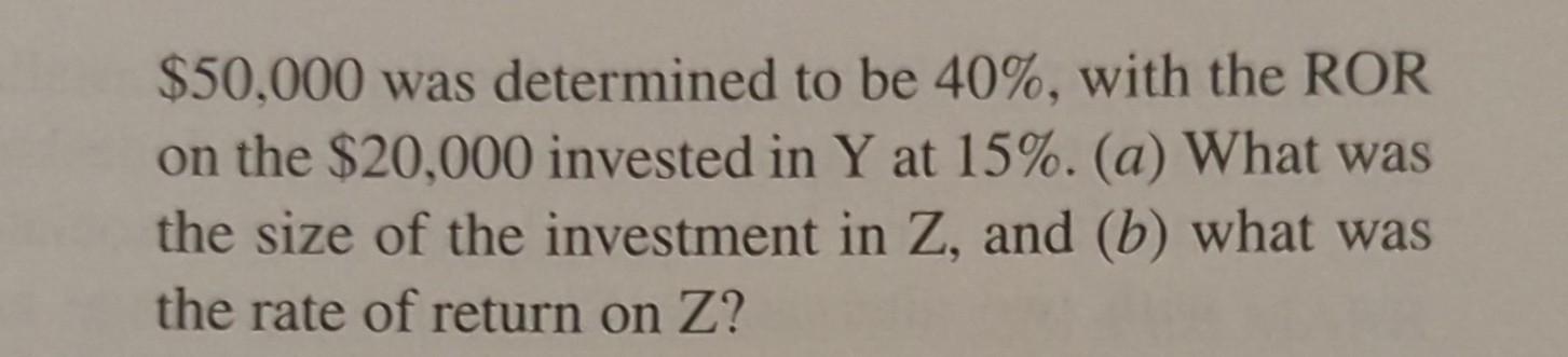 Solved 6 23 A Total Of 50 000 Was Invested In Projects To Chegg Solved 6 23 A Total Of 50 000 Was Invested In Projects To Chegg