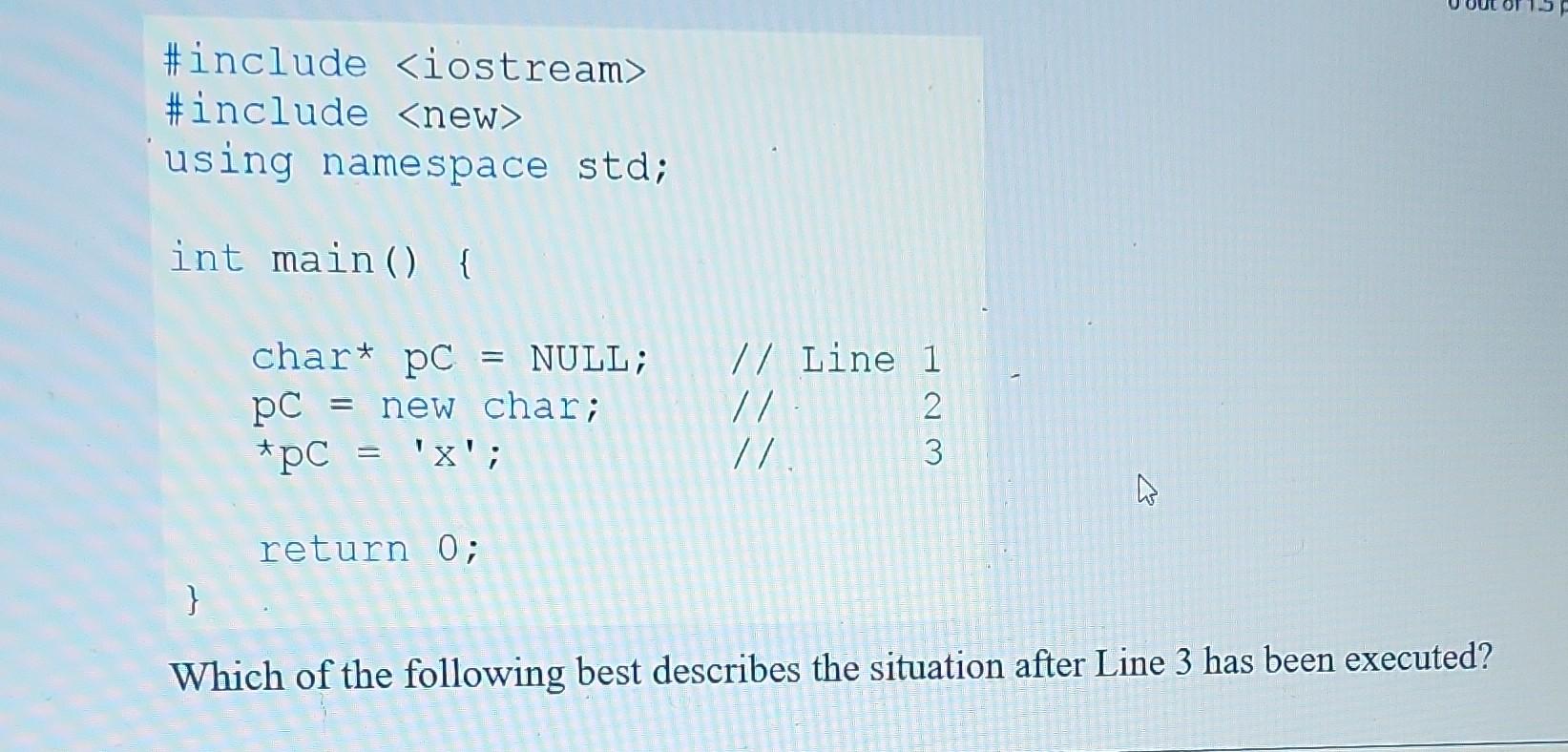 Solved \#include \#include Using Namespace Std; Int | Chegg.com