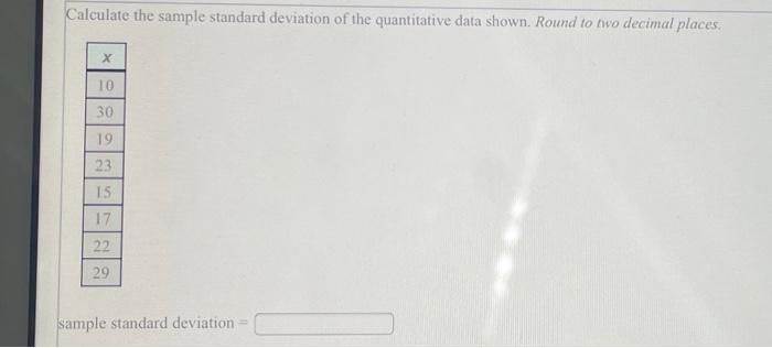 Solved -Fill in the table below: Fill in the differences of | Chegg.com