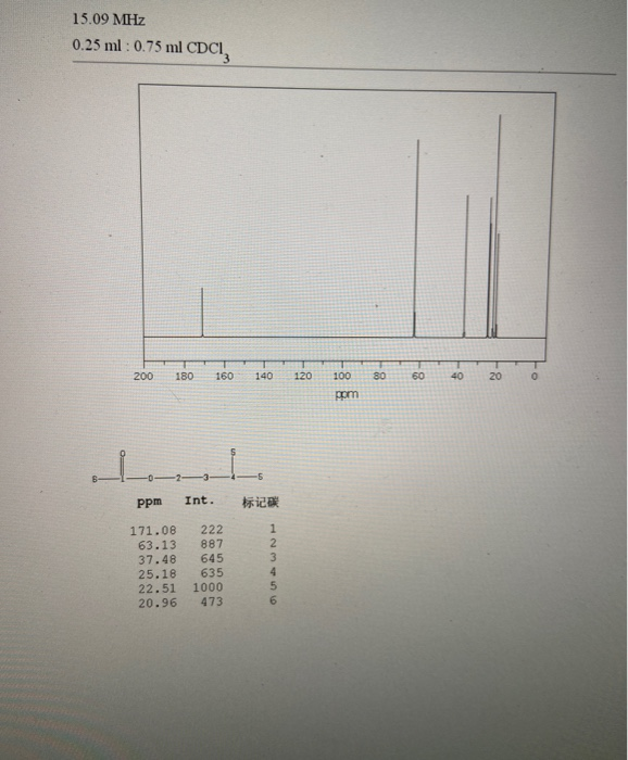 Solved label the 13C NMR as it relates to isopentyl acetate. | Chegg.com