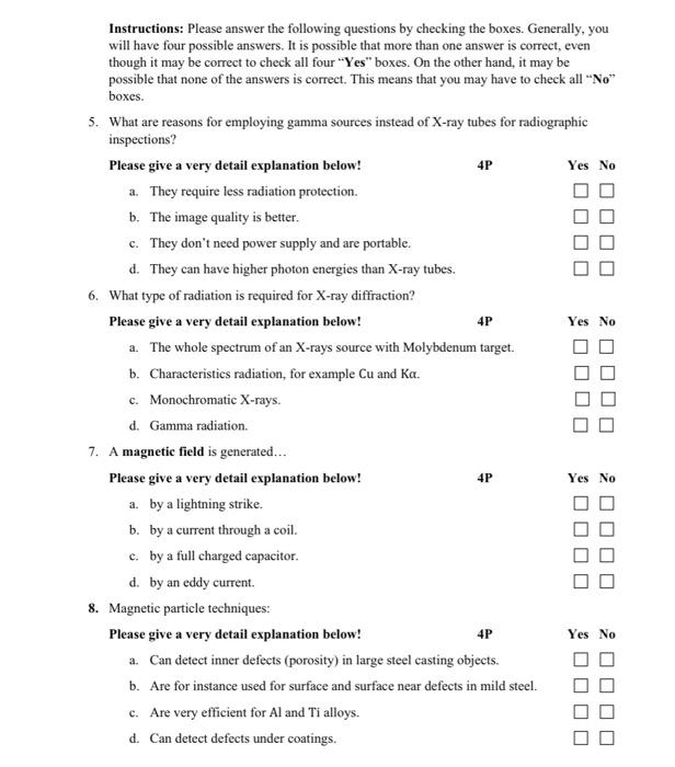 Solved Instructions: Please answer the following questions | Chegg.com
