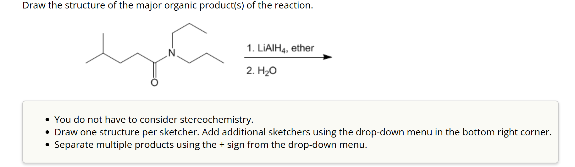 Solved Draw the structure of ﻿the major organic | Chegg.com