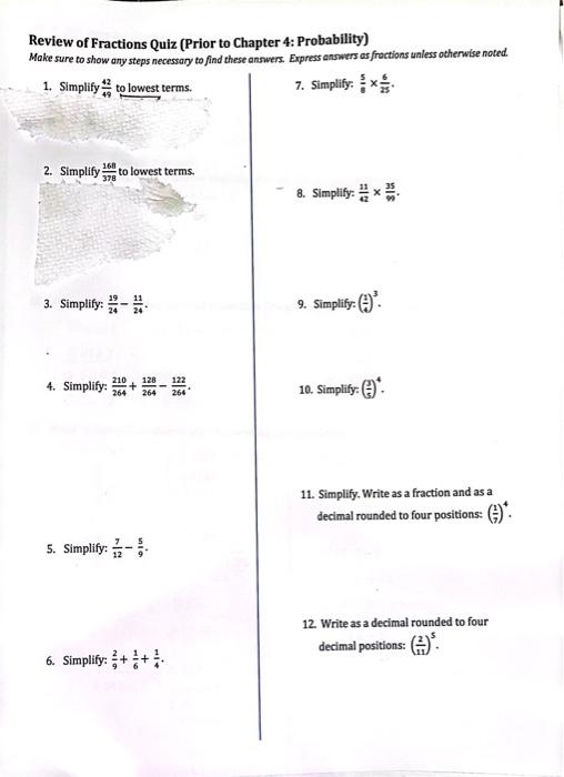 How to Simplify the Fraction 42/49 