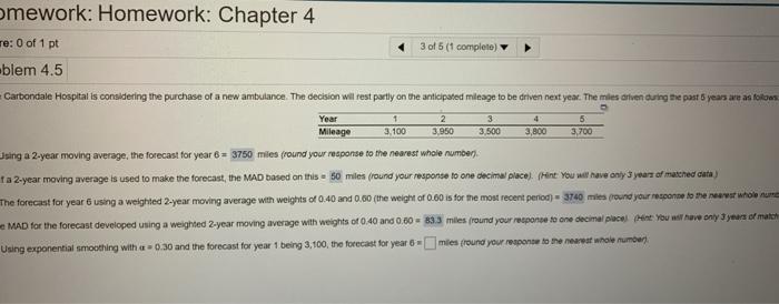 Solved 4 omework: Homework: Chapter 4 re: 0 of 1 pt 3 of 5 | Chegg.com