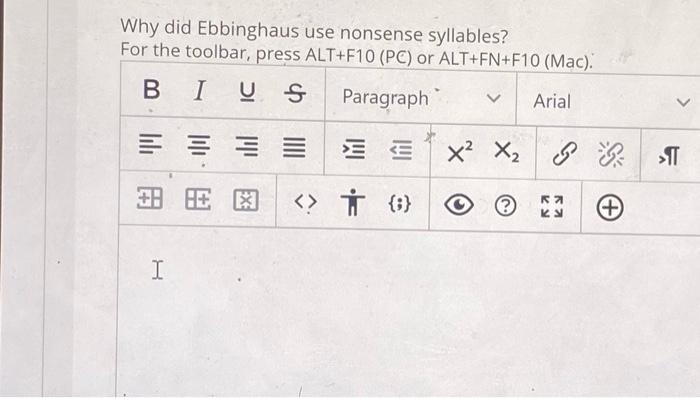 hermann ebbinghaus nonsense syllables experiment