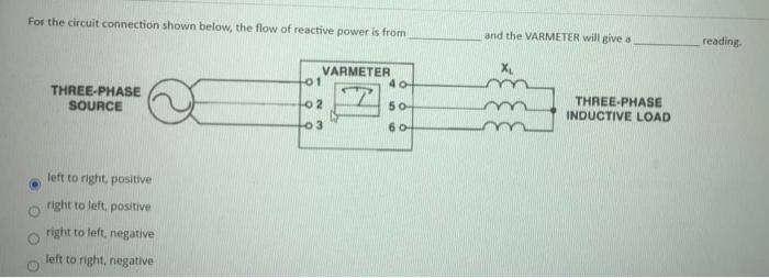 Solved For the circuit connection shown below, the flow of | Chegg.com