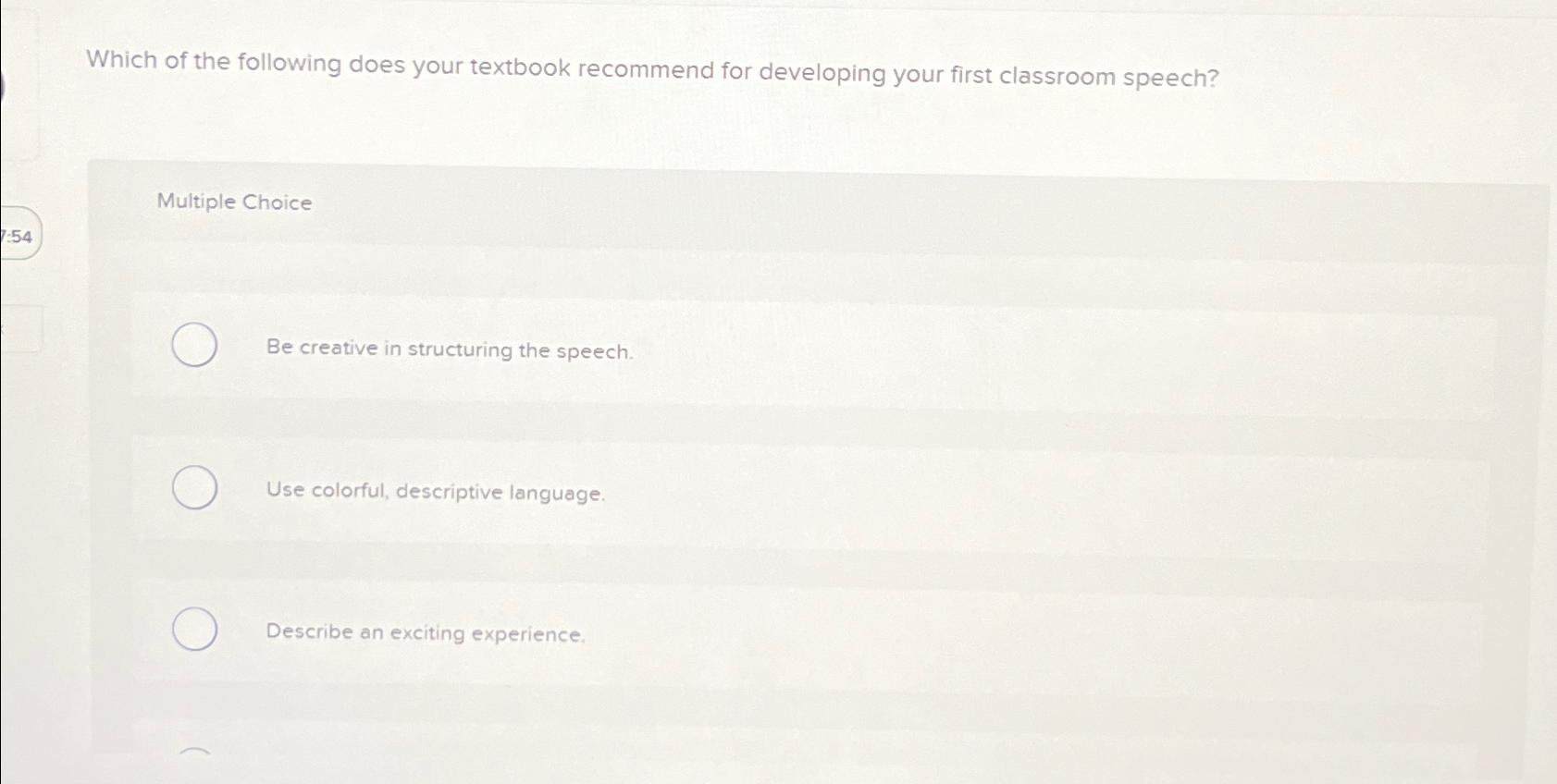 Solved Which of the following does your textbook recommend | Chegg.com