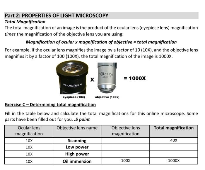 Microscope Magnification Chart Laminated 18 X 24 In 4 vrogue.co