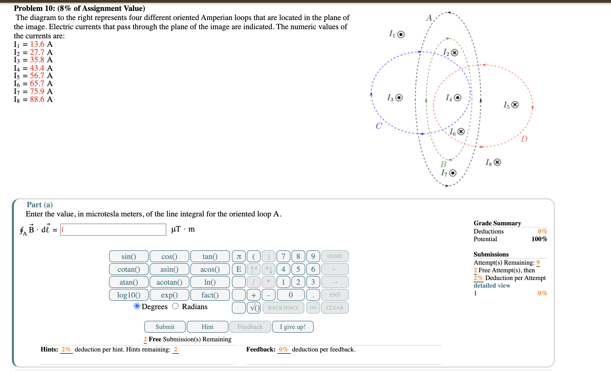 Solved Problem 10: (8% of ﻿Assignment Value)The diagram to | Chegg.com