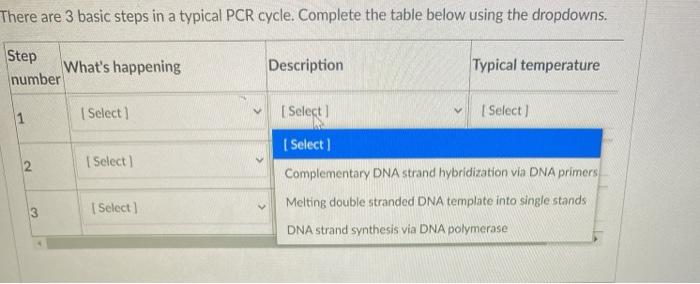 Solved At the laboratory There are 3 basic steps in a | Chegg.com