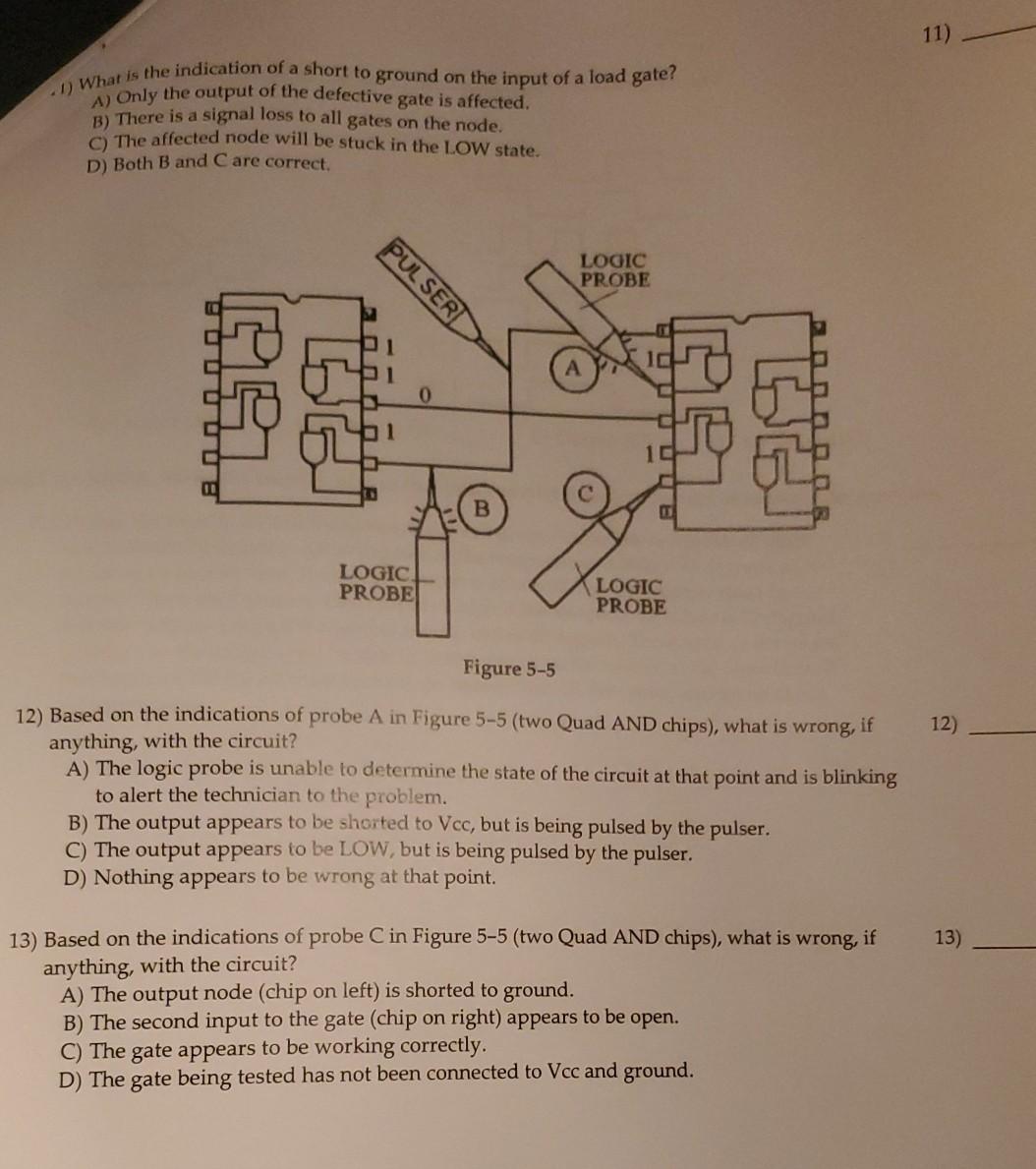 Solved A B X Figure 5-1 7) 7) Which of the following logic | Chegg.com