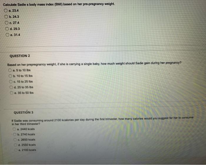 solved-sadie-is-a-37-year-old-teacher-in-her-20th-week-of-chegg