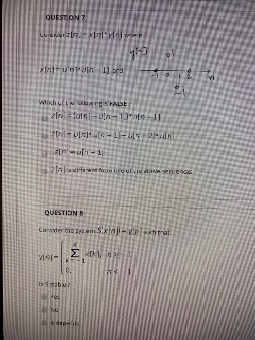 Solved QUESTION 9 Consider the following systems 15.145... | Chegg.com
