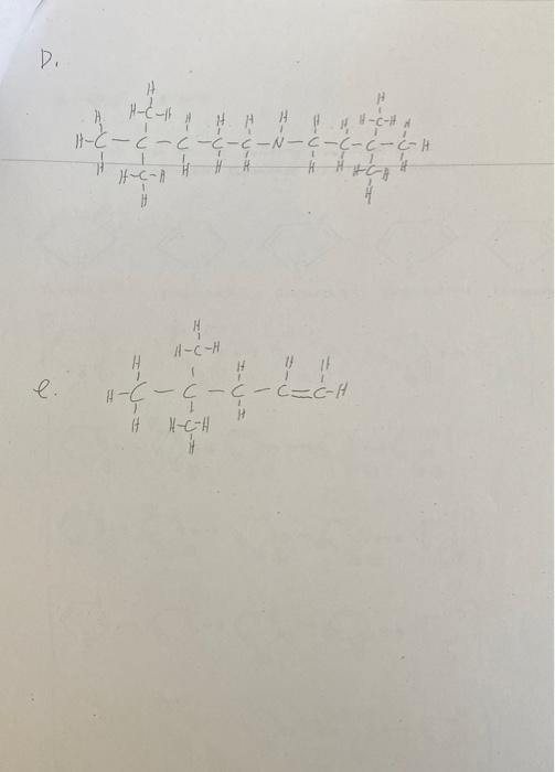 Solved 2. 20 points using 4,4-dimetyl-1-pentanol as material | Chegg.com