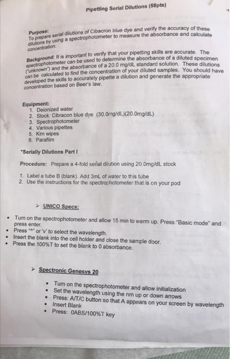 solved-pipetting-serial-dilutions-58pts-purpose-to-chegg
