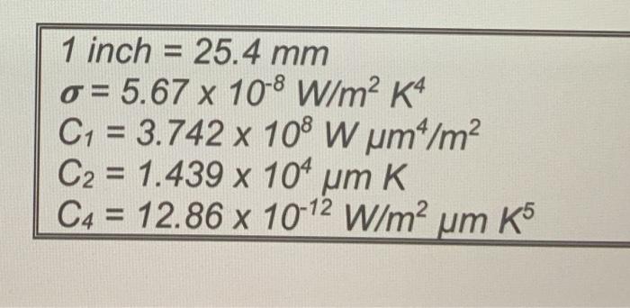 Solved H Using The Equation For A Thin Walled Pipe Calc Chegg Com