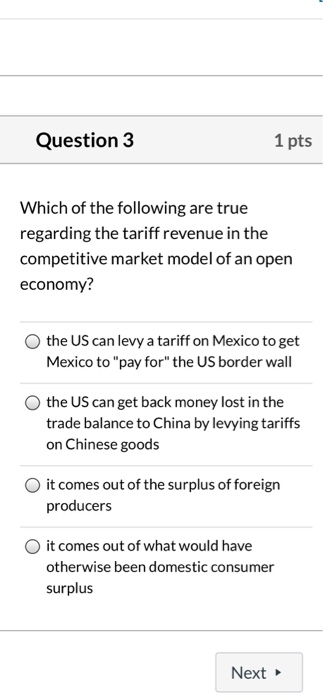 Solved Question 3 1 pts Which of the following are true | Chegg.com