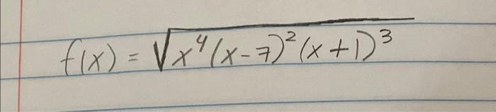 how to state the domain of each function